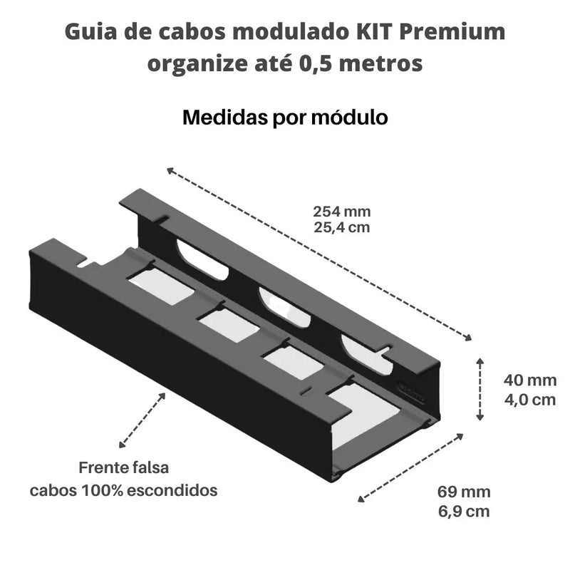 ORGANIZADOR DE CABOS, PERFEITO PARA FICAR ESCONDIDOS EM COMPUTADORES, E TELEVISÕES