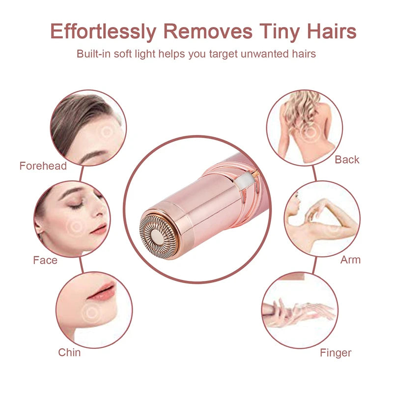 Batom facial removedor de pelos e impurezas