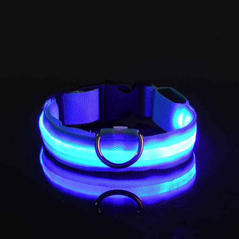 COLEIRA RGB LED PARA CÃES DE PORTE PEQUENO, MÉDIO, E GRANDE
