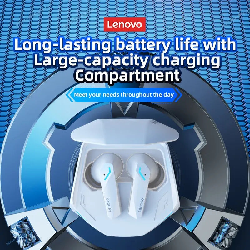 Fone Lenovo GM2 Pro Bluetooth 5.3 Earphones Sports Headset