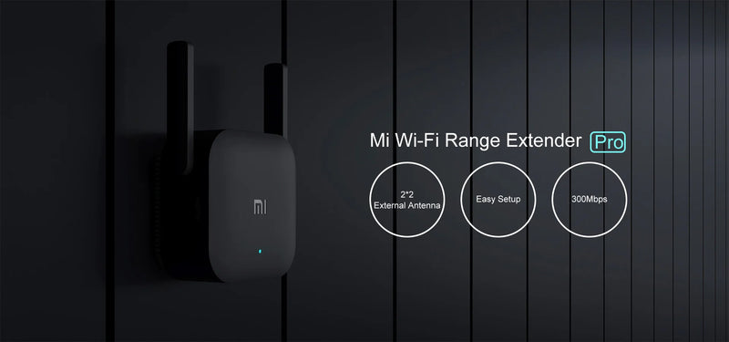 Xiaomi Roteador WiFi Pro Mi Amplifier Network Expander Router Power Extender Roteador 300M 2.4G 2 Antenna for Router Home Office